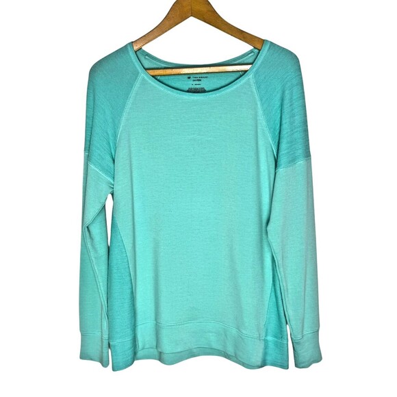 Tek Gear Dry Tek‎ Womens Aqua Pullover Sweatshirt Size Medium - Picture 1 of 8